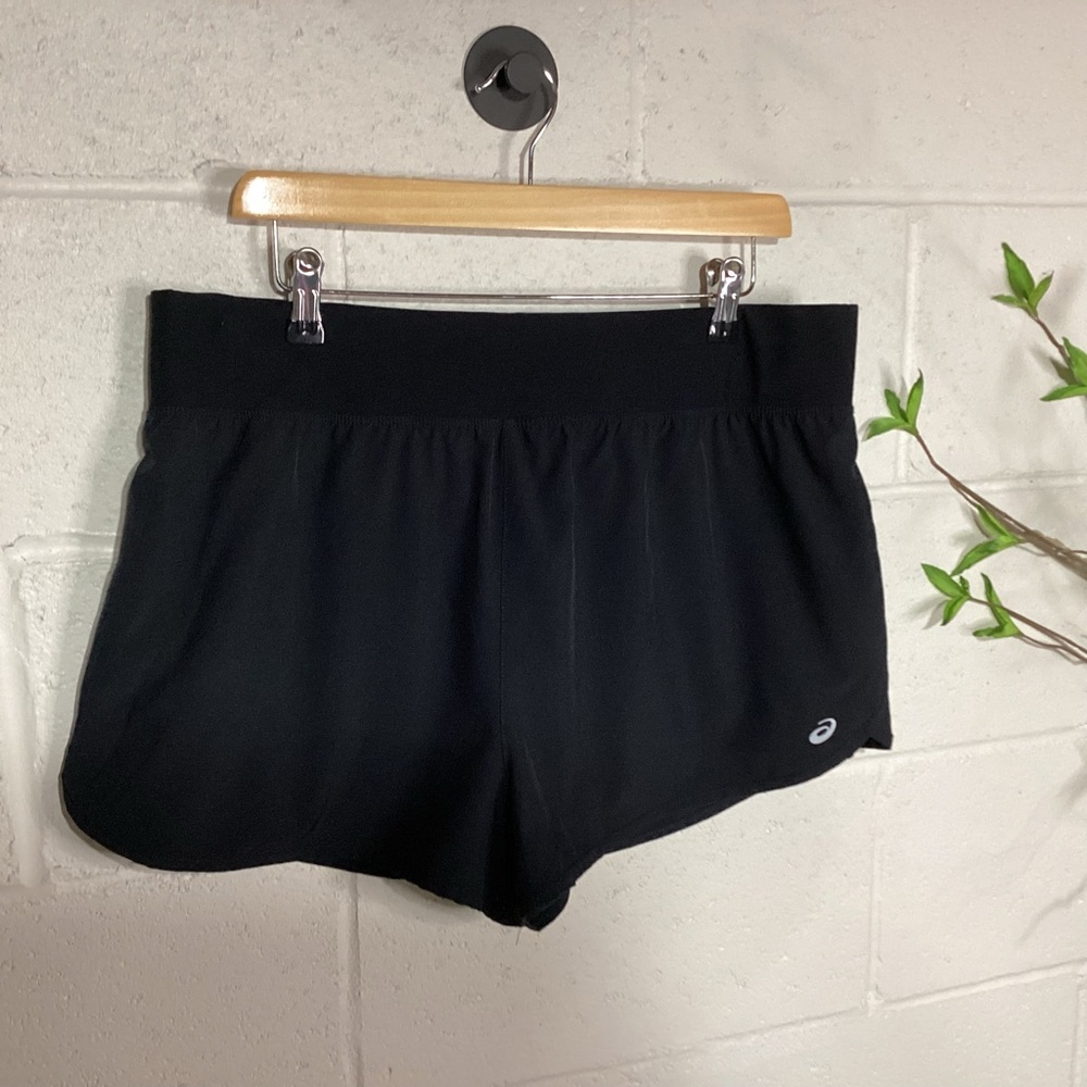 Asics Black Women's Athletic Running Shorts